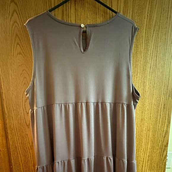 Nwot 2xl loveu dear dusky purple dress - Picture 4 of 4
